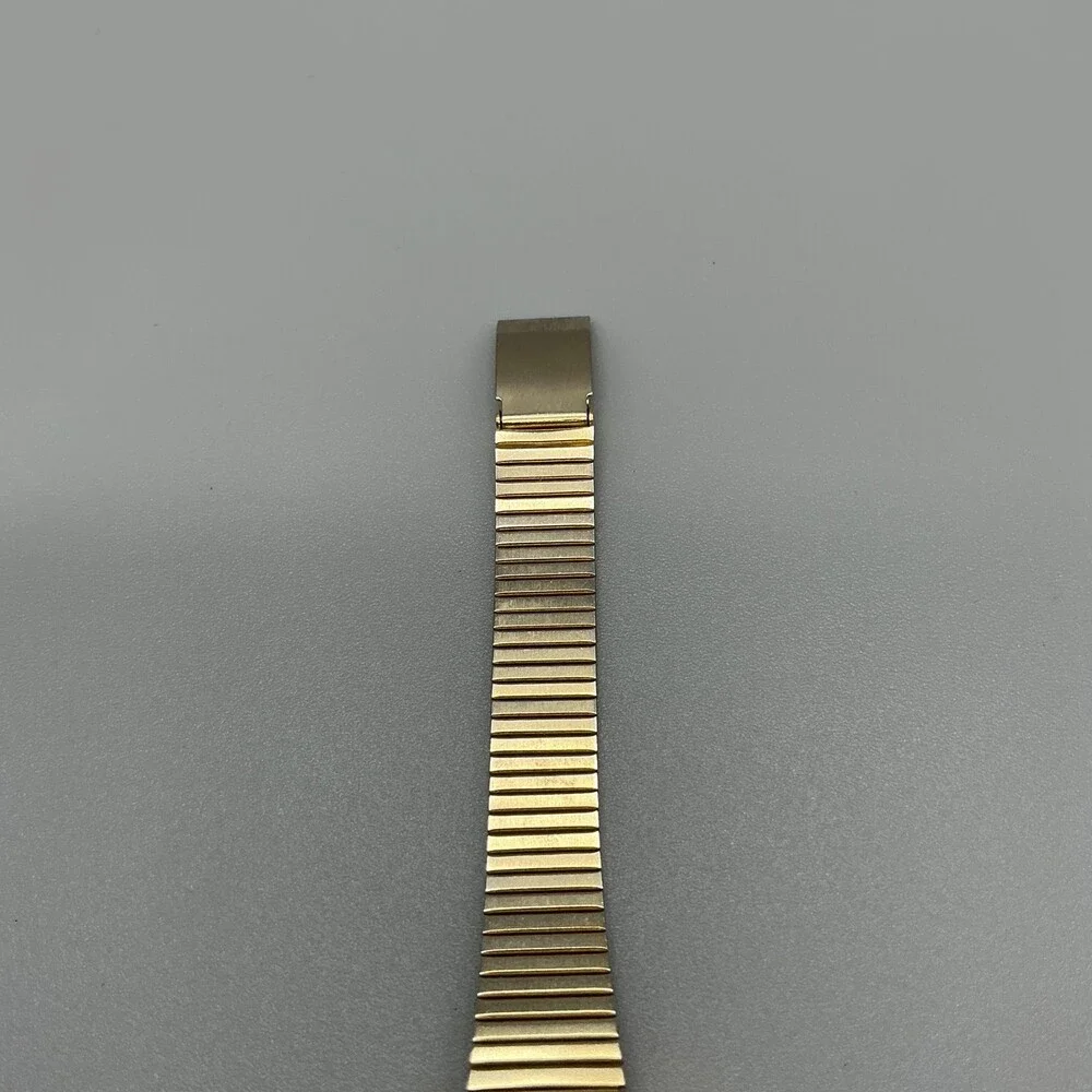 Vintage Geneva Electra Women Watch 22mm Gold Tone Adjustable Band Manual Wind